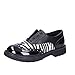 ENRICO COVERI Oxford-Flats Baby-Girls Leather Black 5-5.5 US
