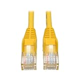 Tripp Lite Cat5e 350MHz Snagless Molded Patch Cable (RJ45 M/M) - Yellow, 7-ft.(N001-007-YW)