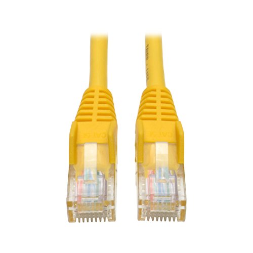 Cable Tripp Lite Patch Cat5e 7 pies RJ45 M/M amarillo miniatura 1