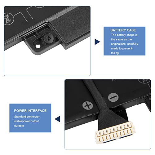 Image of JHT2H Laptop Battery for Dell Latitude 7310 7410 Latitude 7410 Chromebook Enterprise Series P33S P34 S4V5X2 YY3GJ 2561J Y7HR3 35J09 HRGYV 0HRG WY9MP XMV7T 09YYF 7CXN6 T3JWC K36KR X825P XMT81 XMV7T