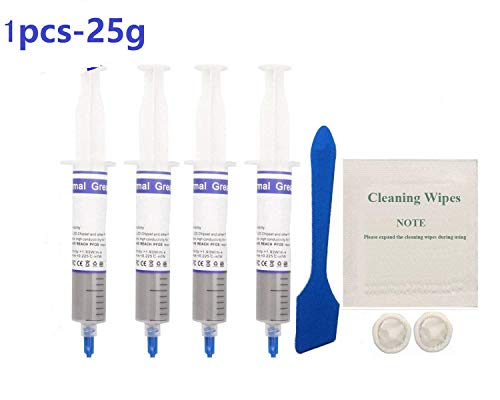 MoneyQiu HY-510>1.9W/m·K 100g Pasta Termica/Pasta termic/Pasta termoconduttiva/High Professionale per CPU e GPU - Elevata conducibilità Termica con Una Bassa Resistenza Termica
