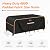 Rectangular Patio Furniture Cover – Waterproof Outdoor Furniture Cover 600D Heavy Duty, All-Weather Protection for Patio Table and Chair Set, Windproof Secure Straps (64" L x 52" W x 28" H)