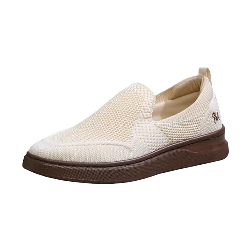 Image of Neeman's Elevate Unisex Slip-On Shoes | Lightweight Breathable Knit Sneakers with Cushioned TPR Sole | Comfortable Everyday Walking, College, Office & Travel Footwear