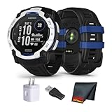 Garmin Instinct 3 Solar Rugged GPS Smartwatch, 50 mm Case,...