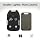 Entry Remote Key fob Replacement fits for (2019-2023) Chevrolet Silverado 1500 HD 2500 HD 3500,(2019-2023) GMC Sierra 1500 2500 HD 3500 HD Key fob case, Key fob Shell, Green&Red - 4