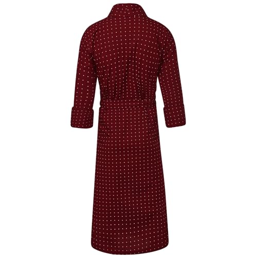 Lightweight Men's Robe - Tosca Red2