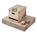 Produktbild Pack and Move  Set mit 20 Umzugskartons zur Buchaufbewahrung  40 x 30 x 30 cm  Verstärkte Griffe  1 gratis Kleber