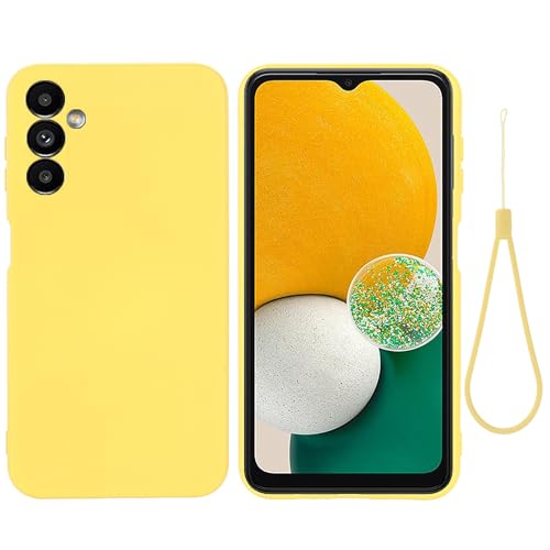 Coque Samsung A14 4G Protection arrière jaune pour un usage actif quotidien
