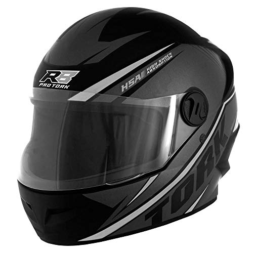 CAPACETE FECHADO PRO TORK R8 PRATA TAM. 60