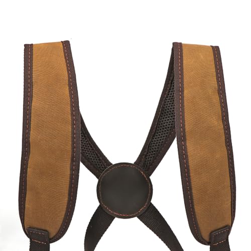 Canvas Leather Horizontal Shoulder Rig