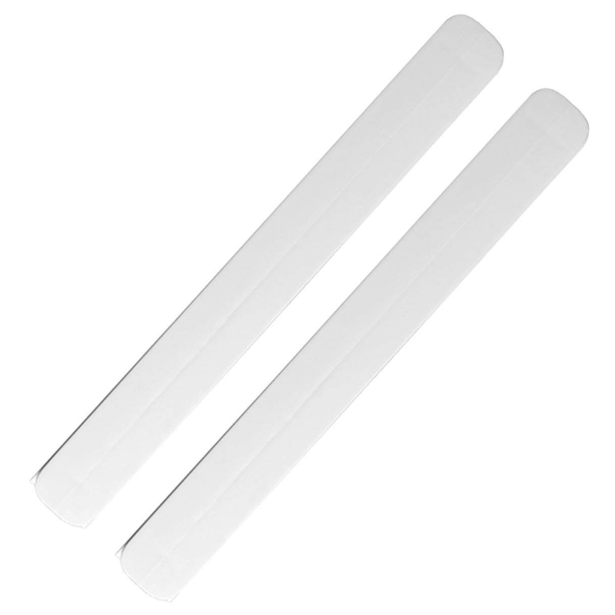 Jvnalwnkv One Color Cabinet Drawer Slide Rail，Stainless Steel Rail, Adhesive Plastic Slides Smooth Silent Rails For Kitchen Closet Desk Shoe Box