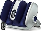 MIKO Shiatsu Foot Massager for Circulation & Pain Relief - Deep Tissue Kneading, Heat Therapy for Plantar Fasciitis, Neuropathy, Diabetics - Fits Up to Size 15