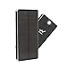 PowerGreen Solar Charger Portable 10000mAh High Speed Charging LED Flashlight Design Power Bank with Dual USB Outputs for Phones(Black)