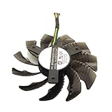 ventilateur BACYDLPL Ventilateur de Refroidissement for Carte Graphique PLD08010S12HH 12 V 0,35 A 76 mm 4 Broches GTX980 GTX960 GTX970