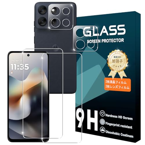 Qrivp �Ή� Moto G66j 5G / G66y 5G �K���X�t�B���� �w��F�ؑΉ� �y2+2���Z�b�g�z���{���Ɏq�f�ސ� Moto G66j 5G �t�B���� Moto G66y 5G �K���X�t�B���� 2�� + �J�����t�B���� 2�� �w��F�؉s�q ��