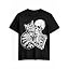Skull Holding Cat