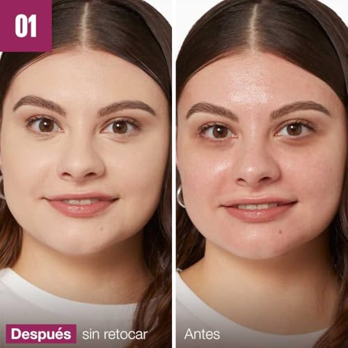 Miniatura 4 de Maybelline New York, Corrector De Ojeras, Bolsas E Imperfecciones, Con Bayas De Goji Y Haloxyl, Tono: 01 Light, 6.8 Ml