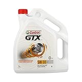 Castrol GTX 5W-30 C2, Huile Moteur, 5L