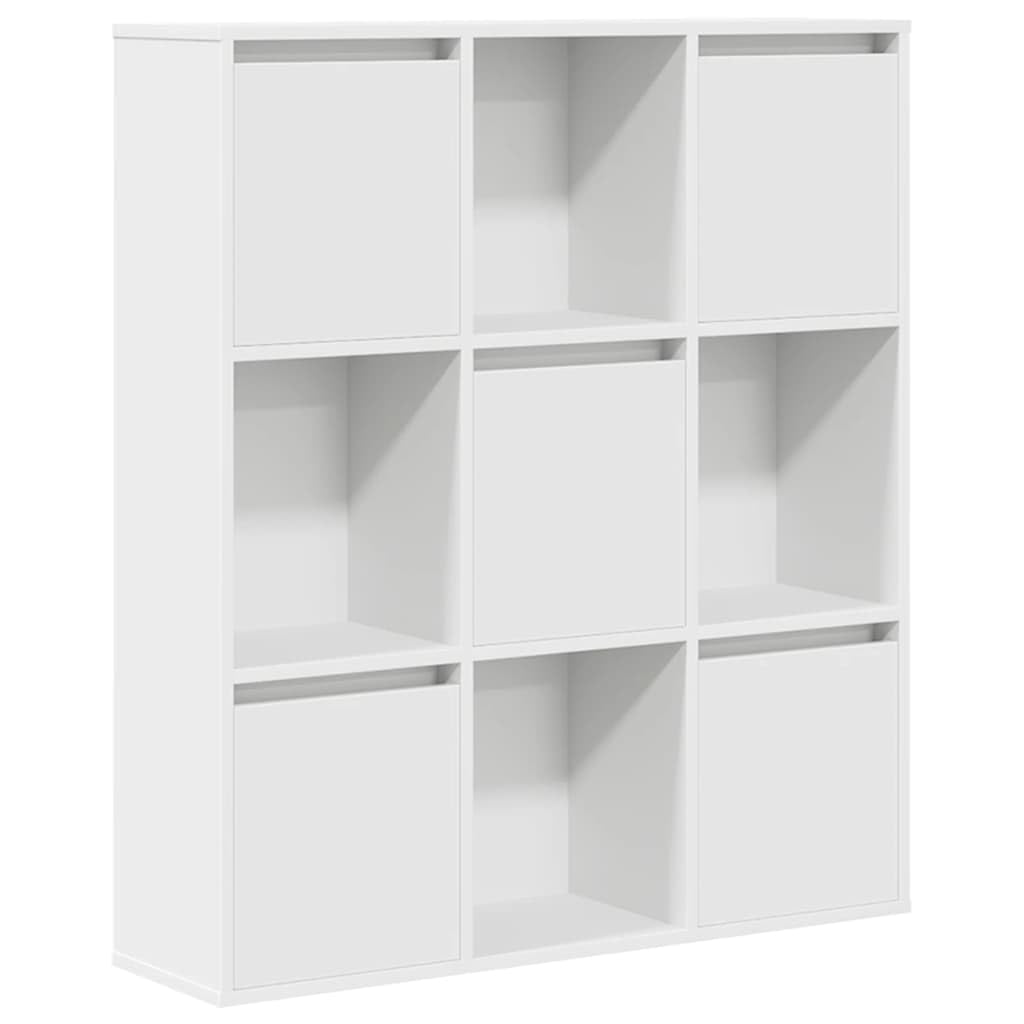 vidaXL Libreria Bianca 89x24x101,5 cm in Legno Multistrato