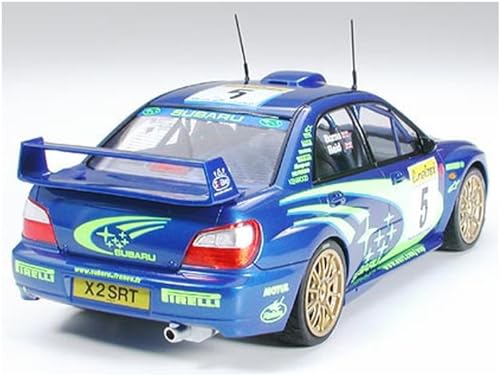 Tamiya Subaru Fahrzeug 300024240 Impreza WRC 2001 Automodell Bausatz 1:24, Mittel