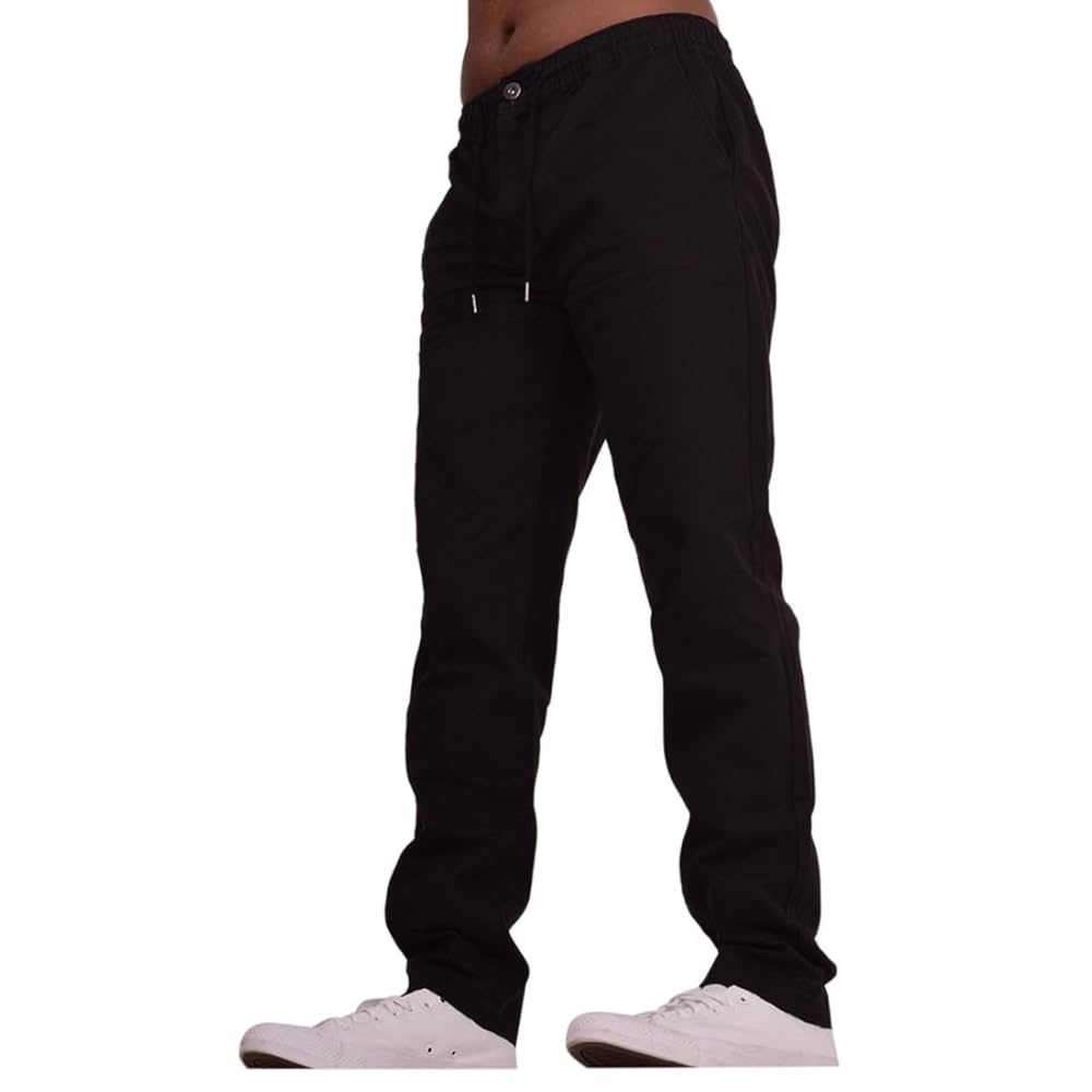 LOHEN☆ DRAWCORD CHINO PANTS 36 Men's Slim Fit Stretch Chino