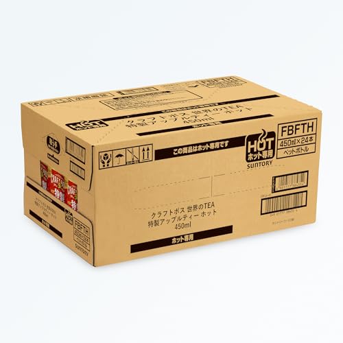 BOSS クラフトボス 特製アップルティー 450ml×24本