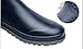 Women Rain Boots Black Blue Mid Calf Rubber Waterproof Lightweight Non Slip Comfortable Fashion Garden Boots (Color : Blue, Size : 5.5)