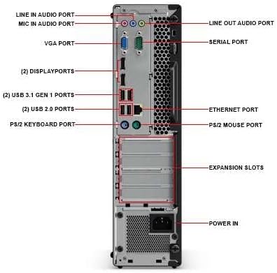 Lenovo ThinkCentre M710 SFF Desktop Computer PC, 6th Gen Core 3.70GHz, 8GB RAM, 256GB SSD, VGA, Keyboard and Mouse, WiFi, BT, Windows 11 Pro (Renewed) - Image 5