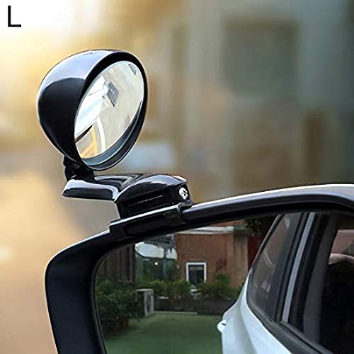 Image of Automaze 1 Pc 3R-094 Car Rear View Blind Spot Parking Mirror Adjustable 360 Degree Wide Angle, Rear View Mirror Mounted Type For Left Side Mirror