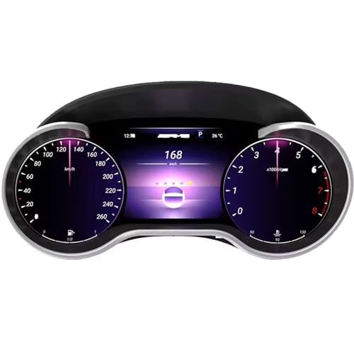 LCD Digital Instrument Cluster for Benz R Class 2006-2017, for Benz ML/GL.2005-2010, Virtual Cockpit Car Dashboard Speedometer Gauge Panel