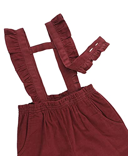 Image of RuffleButts Girls Ruffle Strap Pant