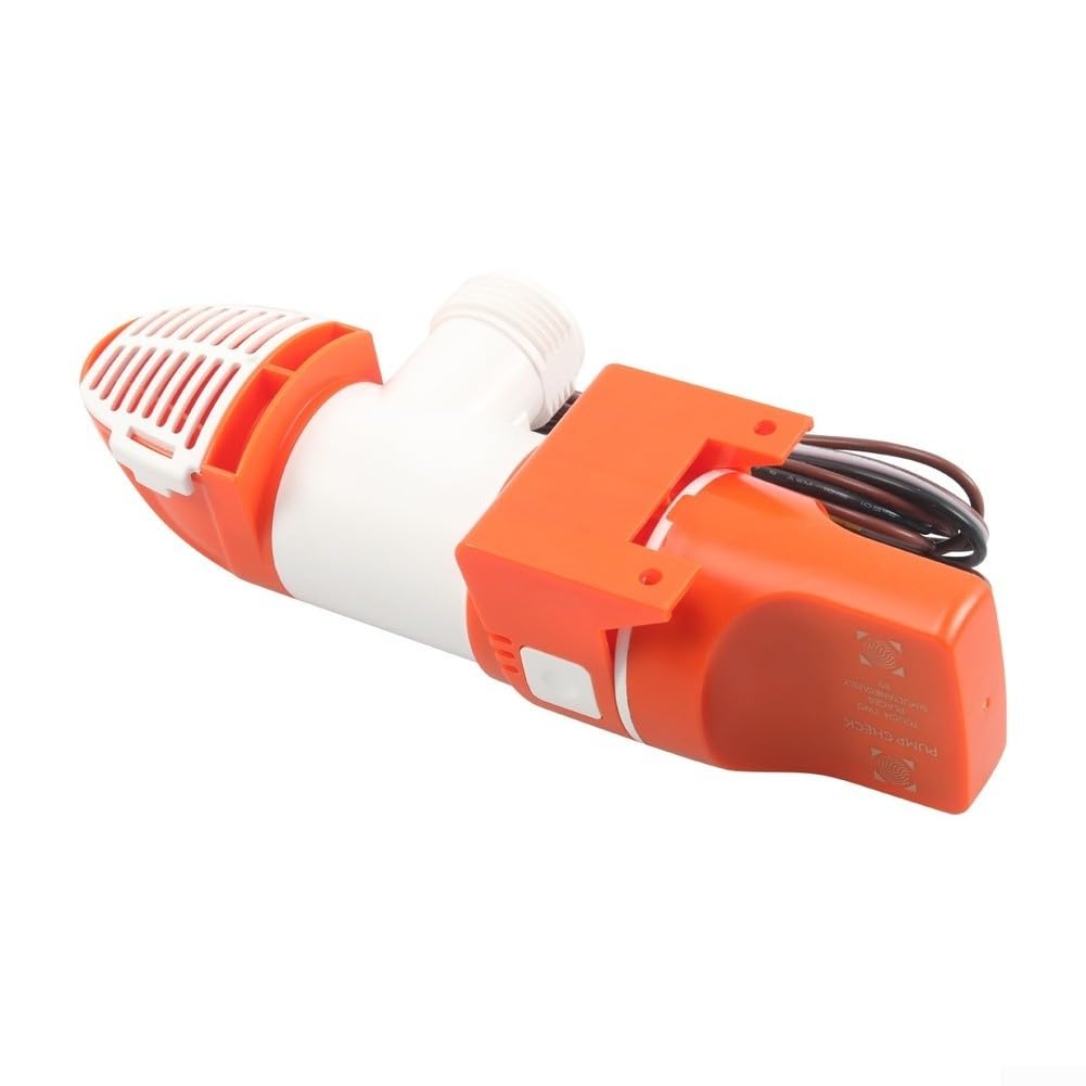Pompa di sentina automatica 12V DC 1100GPH Pompa sommergibile marina per barca da pesca Cruiser con kit di uscita