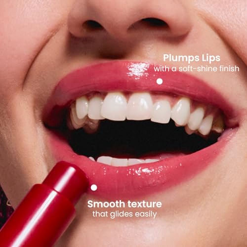 Image of Dot & Key Barrier Repair Hydrating Lip Balm SPF 50 | Cherry Crimson | Repairs Damaged Lip Barrier | High Tinted | 4.5 gm