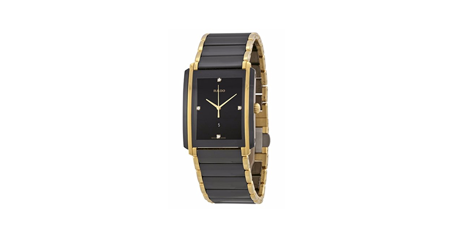 RADO 腕時計 Rado Coupole Classic White Dial Diamond Men's Watch