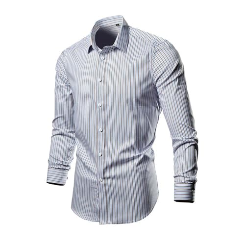 Chemise homme carreaux à blanche régulière boutonnée habillée avec poche