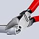 KNIPEX Seitenschneider für Kunststoff mit Kunststoff überzogen 160 mm, 72 01 160