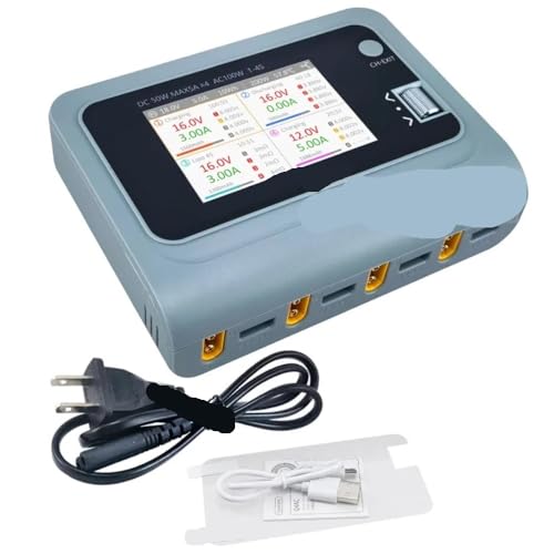 Adaptateurs Q4AC XT60 chargeur 4 ports pour charge rapide