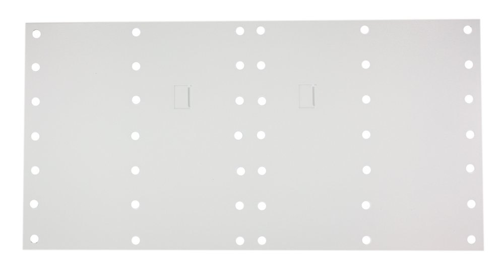 Support combo blanc Leviton 47612-CBK pour gestion de câblage centralisé