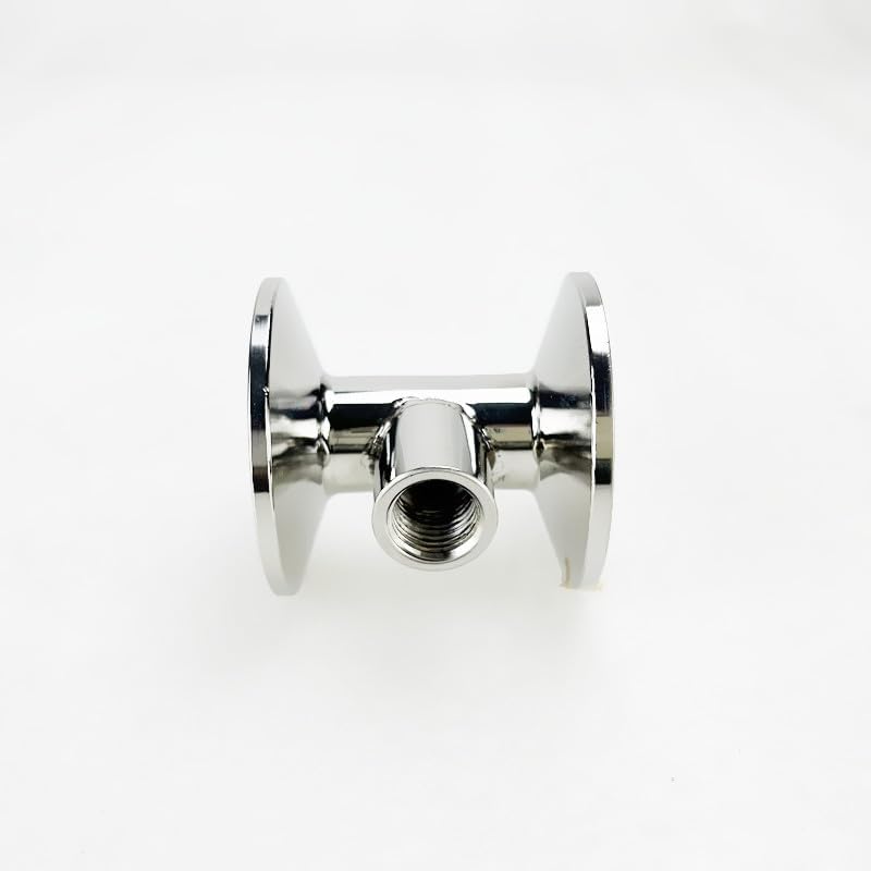 3/4インチ(19mm) OD50.5mm トライクランプパイプ ミドル1/4インチメスねじ付き 自作用、アダプターステンレススチー