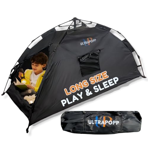 Ultrapopp Sensory Tent for Kids, Instant Easy Setup & Pack Blackout Calming Tents for Autistic Children, Play and Sleep Tent for Autism ADHD SPD OCD, for 1-3 Person 39x79 in