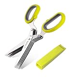 gadgets cocina innovadores CELEBRATE WITH HERBAL CONFETTI! Snip herbs in perfectly sized pieces right onto plates and pans. Like the finest restaurants - garnish with finesse! Impress your family and friends. But hide your clever herb cutting scissors or they will take them home!
