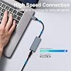 USB C to Ethernet Adapter, Driver Free RJ45 to USB C, 1Gbps Type-C Gigabit Ethernet LAN Network Adapter for MacBook Pro/Air, for iPhone 15 Pro/Max, for Dell XPS, for Galaxy S8-S23