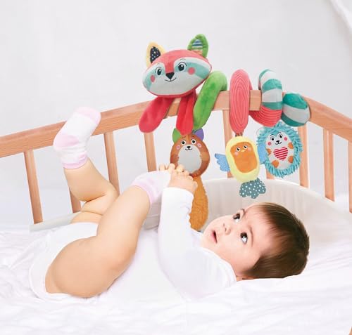 Hochet bébé Clementoni spirale raton laveur dès 0 mois - 6
