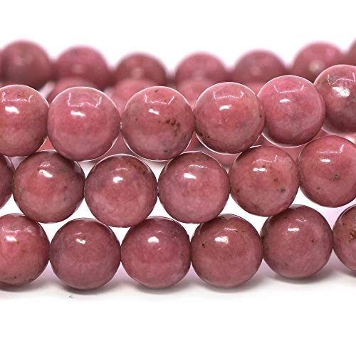 Image of Justinstones Gem Semi Precious Gemstone 8mm Round Beads Stretch Bracelet 7 Inch Unisex