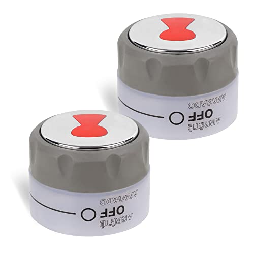 2 Pieces New 91538 Gas Grill Lighted Control Knobs Compatible with Weber Summit 400/600 Grills Manufactured 2012 and Later, E-470, E-670, S-460, S-470, S-660, S-670 etc Better Than OEM Quality