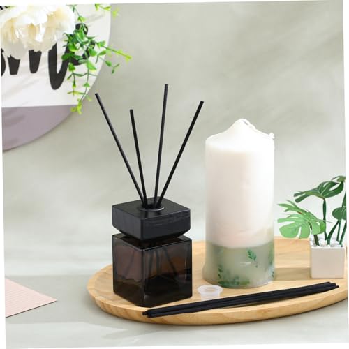 Set de Difusor Cuadrado de Fragancia 100ml con Tapa de Madera y Varillas miniatura 6