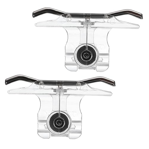 QUARKZMAN Spielauslöser Mobile Spielcontroller 1 Paar E9 Feuer Schlüssel Galvanisierung Universal für 4.7-6.5' Handy