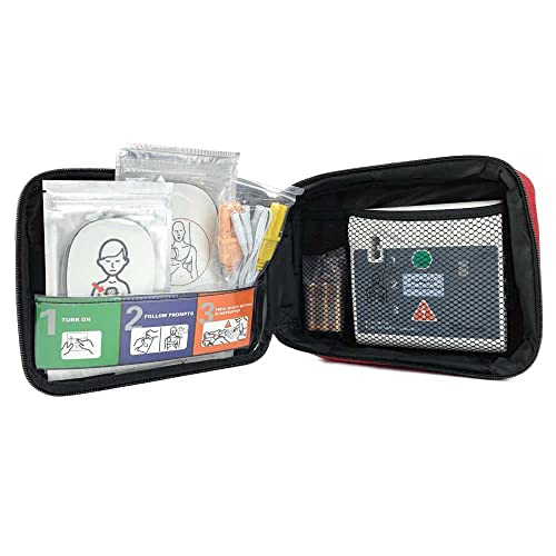 Wnl Products Wl120Es10, For Training Use Only 4 Aed Defibrillators And Carry Bag - Practi-Trainer Essentials Base Model Aed Training Kit (4 Units) And Practi-Carry Cpr Training Carrying Bag #TOP3