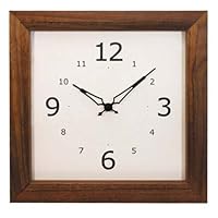 Amazon.co.jp: La-Luz (ラ・ルース) リブクロック スクエア 107351