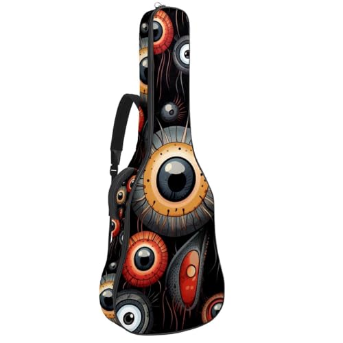 Sac de guitare acoustique étanche pour transporter votre instrument aux soirées d'Halloween